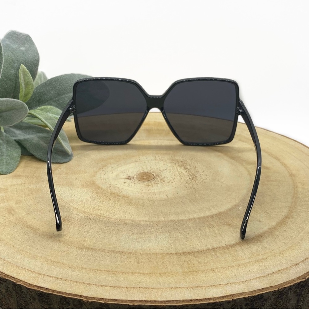 Fashion Sunglasses Black/Black - Picture 6 of 11